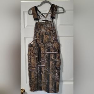 Camo Overall Dress, upscaled